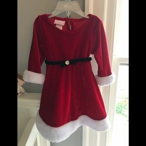 Toddler girl Christmas dress sz 18 mon